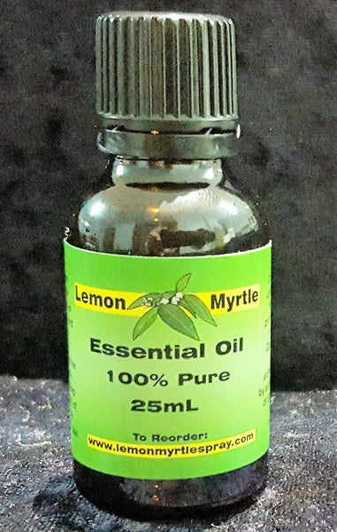 Lemon Myrtle Pure Essential Oil 10ml and 25 ml