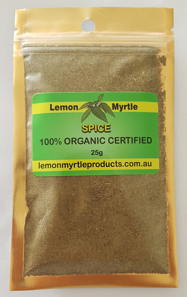Ground Lemon Myrtle Leaf- AUSTRALIAN CERTIFIED ORGANIC